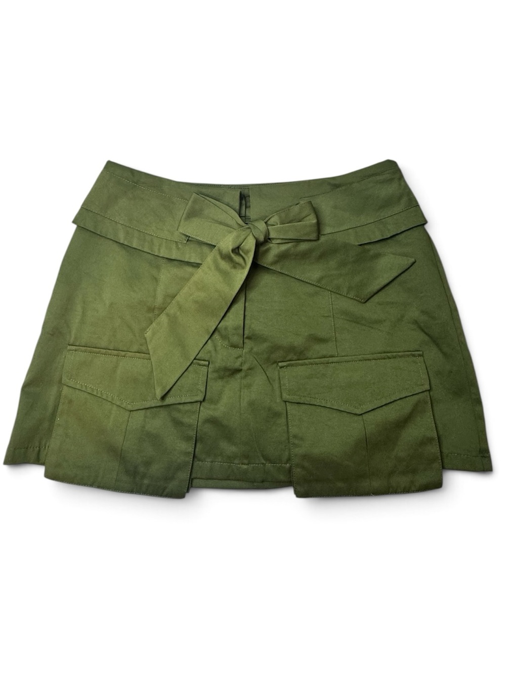 💚✨ Forever 21 Olive Green Cargo Mini Skirt – Size Small (NWT) ✨💚